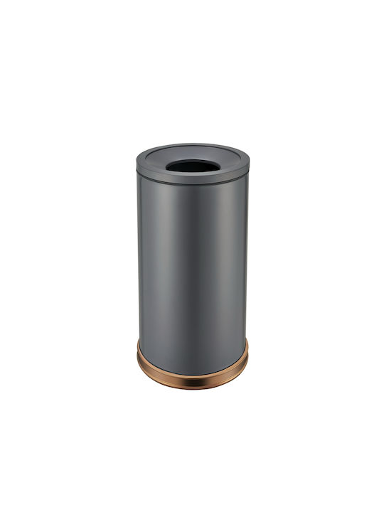 SMASH DESIGN LUXURY BINS Coș de Gunoi Plastic Gri 58l