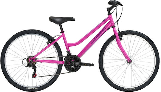 Clermont Magusta 26" 2025 Φούξια Mountain Bike με Ταχύτητες