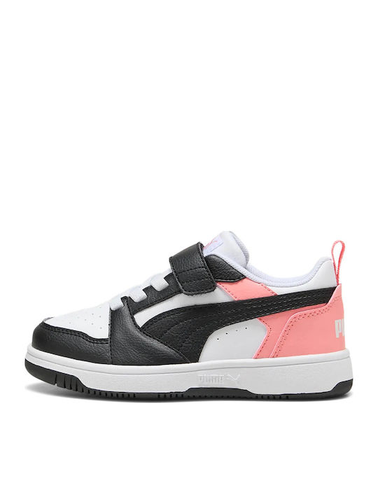 PUMA Παιδικά Sneakers με Σκρατς Λευκά