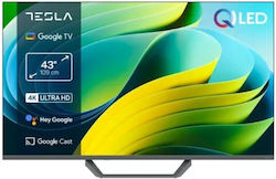 Tesla Inteligent 43" 4K QLED Q43E655GUS (2025) Tesla Inteligent 43" 4K QLED Q43E655GUS (2025)