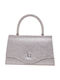 Γυναικείο Clutch Ασημί