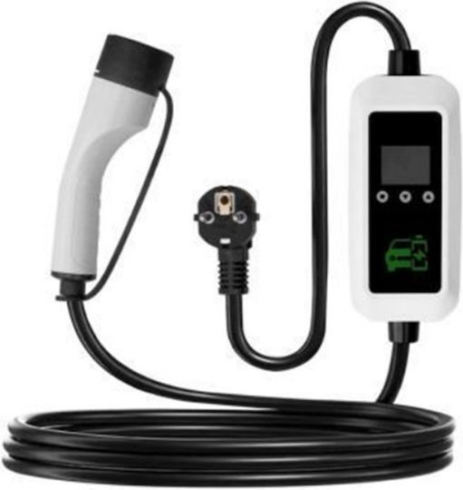 MZ-A001 Tragbar Einphasig Elektroauto-Ladestation 3.5kW mit Integriertes Kabel Typ 2 (KDCF9W9)