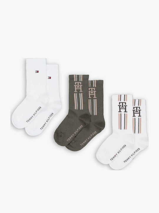 Tommy Hilfiger Șosete pentru Copii Striped 3 Perechi
