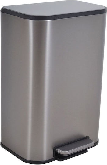 Ankor Waste Bin Waste made of Stainless Steel with Photocell Silver 12lt 1pcs