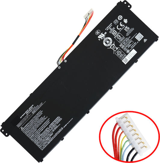 Съвместима Батерия за Acer Chromebook Acer Chromebook Spin 511, R753TN, 512, R853TA, 315, CB315-4H, EX215-55, EX215-23, A315-24P, A317-55P, 514, Cb514-3Ht-R8Rb, Swift SFG16-71 с 4703mAh