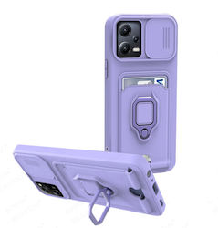 Bodycell Multifunction Back Cover cu Curea Viol...