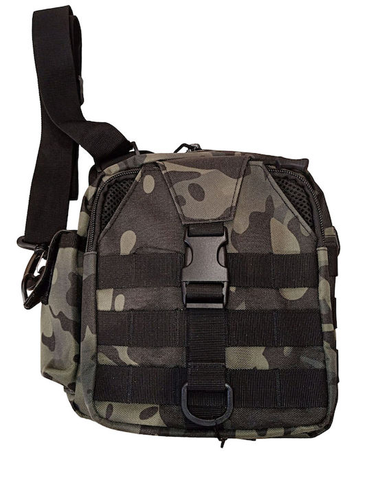 Herren Schulter / Crossbody Tasche Khaki
