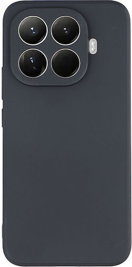 Задна корица Силикон Черен (Xiaomi 15T Pro)
