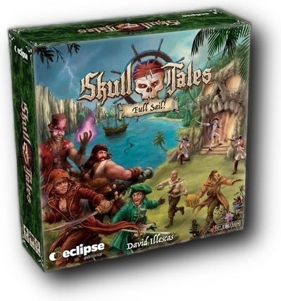Board Game Skull Tales: Full Sail! for 1-5 Players 14+ Years Old (EN) Van Ryder Games