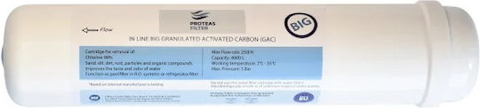 Proteas Filter Ersatz-Wasserfilter aus Aktivkohle 11" Cag