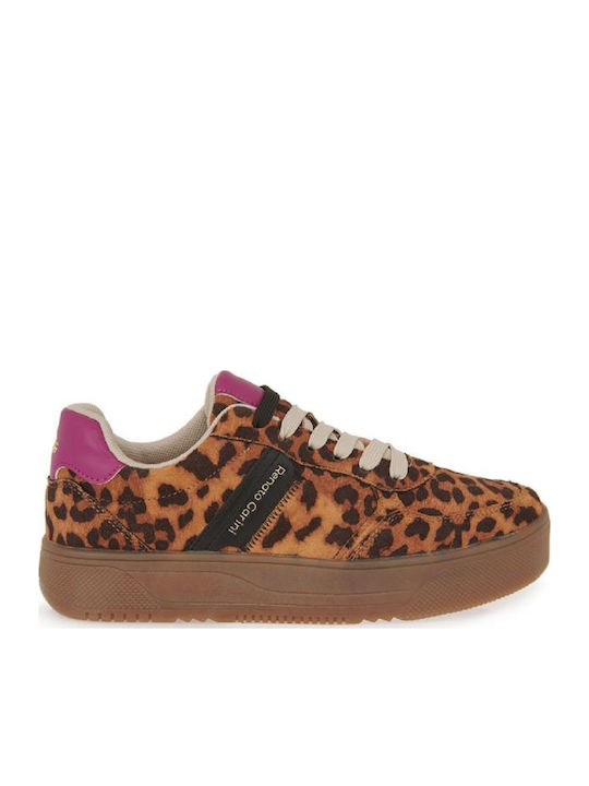 Γυναικεία Sneakers Λεοπάρ Φούξια