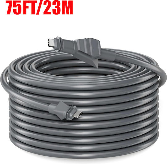 Καλώδιο Διασύνδεσης Replacement Spx Male Extension Cable Waterproof Gray High Performance Starlink Gen 2 75ft/23m 22awg Wire Κωδ.1-per0077