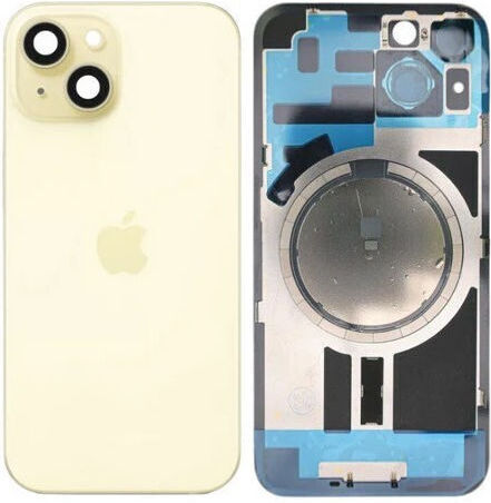 Apple iPhone 15 Backcover Magsafe Camera Lens Yellow Grade A