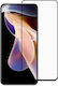 Vollflächig gehärtetes Glas Schwarz (Realme C61)