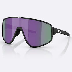 Bliz Sunglasses Μαύρα with Acetate Frame & Multicolour Lens