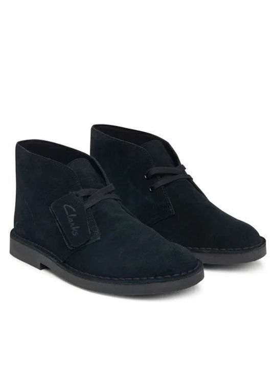 Clarks Desert Γυναικεία Μποτάκια Μαύρα