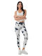 Women's Legging White, Black