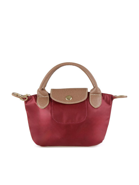 Silia D Satin Women's Bag Handbag Burgundy
