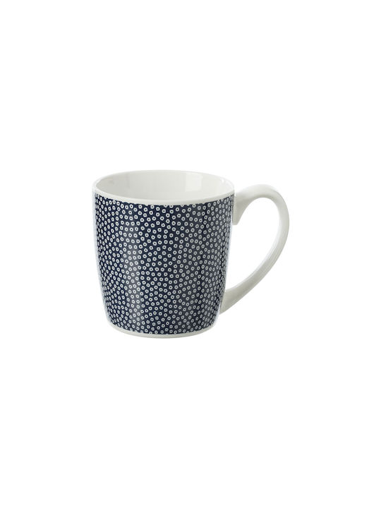 Becher Keramik Blau 300ml