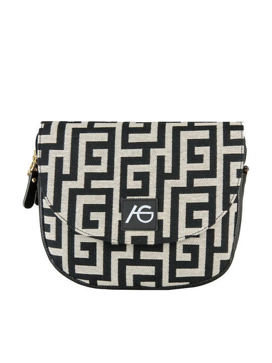 Damentasche Schulter Schwarz Bag-arg1113-(blkbg)