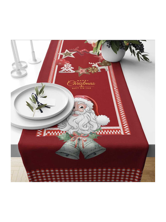 Mc Decor Christmas Tablecloth Runner Red L140xW...