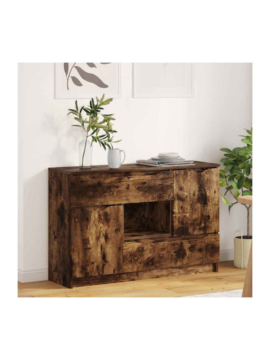 Sideboard Wooden with Drawers Καπνιστό Δρύς 100...