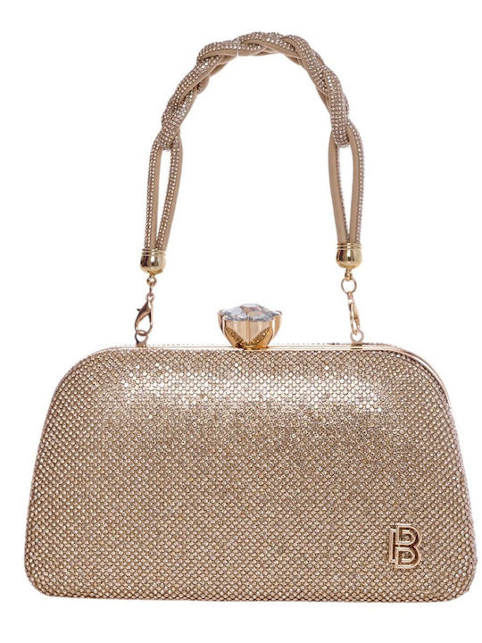 Bag to Bag Γυναικείος Φάκελος Χρυσός