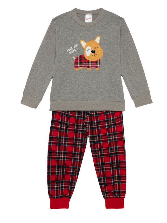 Minerva Kids Winter Gray Pajamas