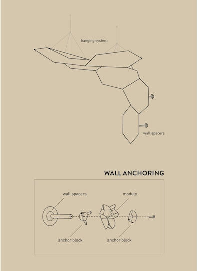 Wall Mounting Accessory 30cm White Articulated System Nuvem Outdoor Accnuv0000400 Slamp Accnuv0000400