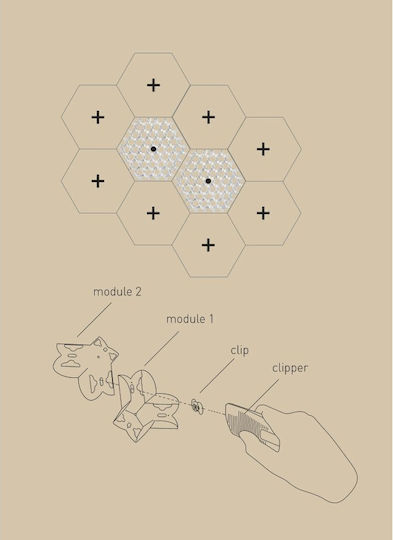 Unit Connectors Set 10 Pieces White Modular System Nuvem Outdoor Accnuv0000700 Slamp Accnuv0000700