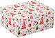 Dorosimo Paper Christmas Box for Gift White 26.5x11.5x19.5cm.