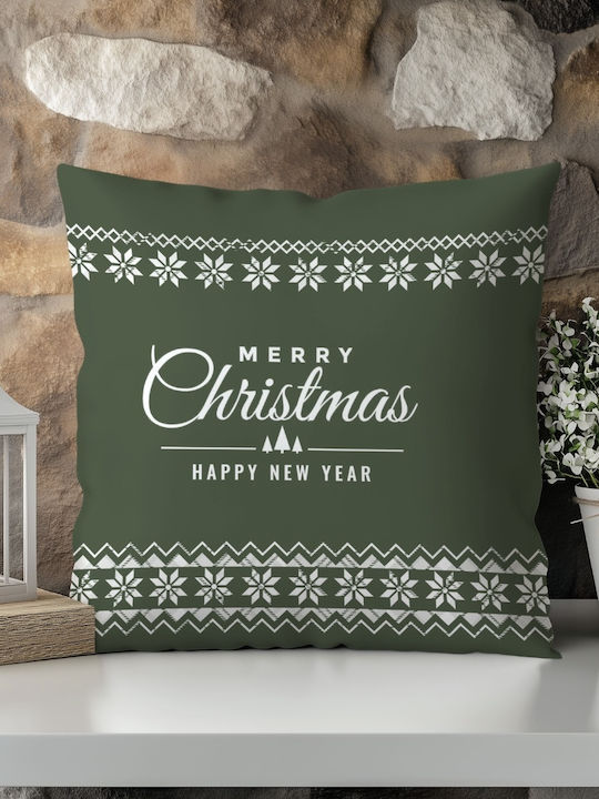 Декоративна Възглавница Mcdecor Deer Зелена 045x045 Mcdecor Mcdecor