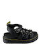Women's Flat Sandals Flatforms in Black Color