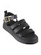 Women's Flat Sandals Flatforms Black