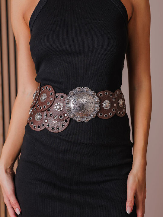 Silia D Women's Belt Brown