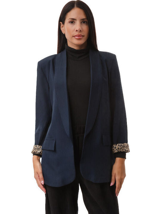 Silia D Damen Blazer Blue