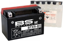 BS Closed Type Motorcycle Battery BTX9-BS