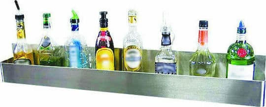 e-exoplismos Bottle Rack Metallic