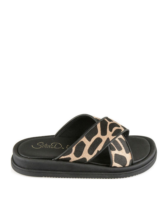 Sandale Casual Damă Flatforme din Piele