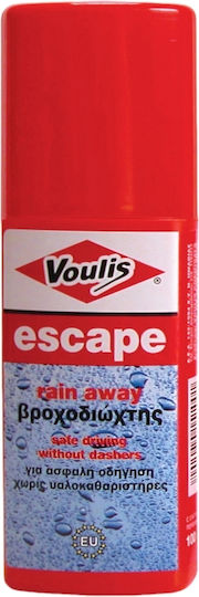 Voulis Escape Υδατοαπωθητικό Υγρό Τζαμιών Αυτοκινήτου 100ml