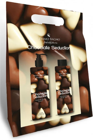 Primo Bagno Chocolate Seduction Skin Care Set for Moisturizing & Body Cleaning 2pcs