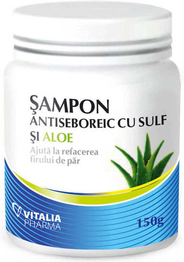 Antiseborrheic Shampoo Sulfur Aloe Viva Pharma 150 g