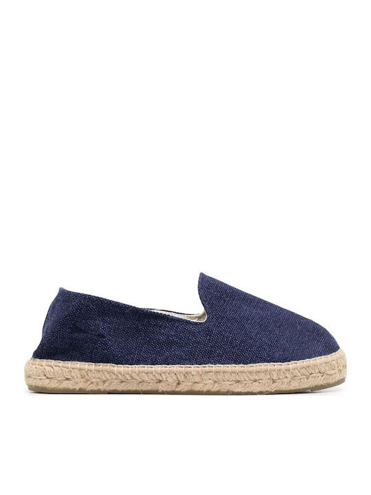 La Havana Stoff Herren Espadrilles in Blau Farbe