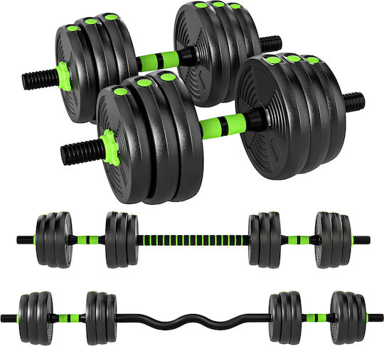 Sportnow Dumbbell Set with Bar 20kg