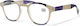 Optosquad Reading Glasses +2.50 Pocket in Beige color OPT9980-3