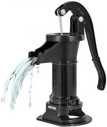 Pompa Manuală Pentru Cană Vevor Well Ridicare Maximă 25 Ft Pompa Manuală De Apă Din Fontă Antică Conexiune Npt 1-1/4 In Instalare Ușoară Tip Vechi Pentru Exterior Grădină Lac Curte Fermă Neagră