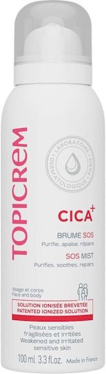 Topicrem Cica+ Ενυδατική Lotion Σώματος για Ευαίσθητες Επιδερμίδες 100ml