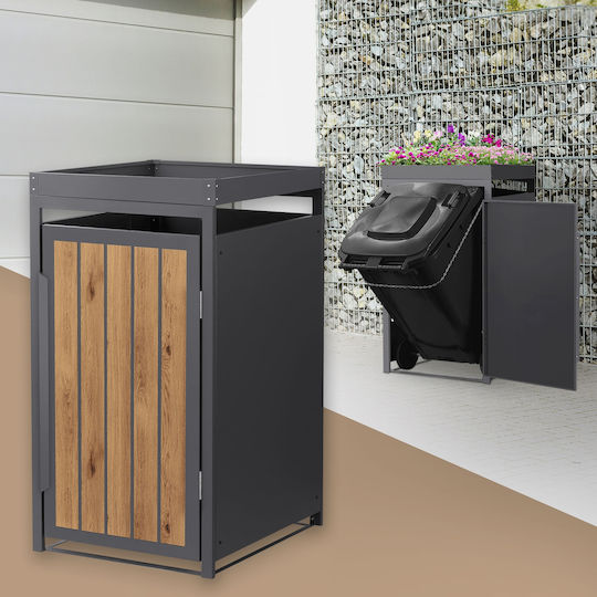 ML-Design Plastic Coș de gunoi Deșeuri 240lt