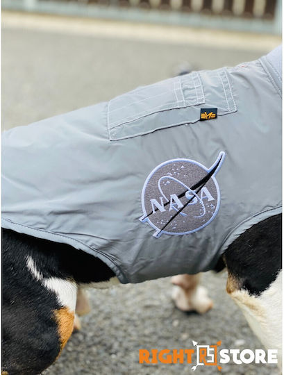 Alpha Industries Silver Dog Coat Small