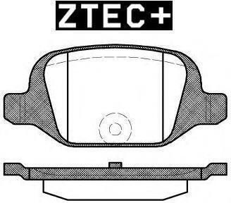 Δισκοφρενα Ztec+ F Panda 100ηρ Ν.pun.hgt 500 Bp236610